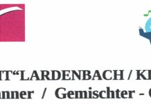 50 Jahre Dirigent Ottmar Hasenpflug beim MGV Lardenbach/Klein-Eichen