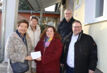 Kindertagesstätte über Mandolinenclub-Spende erfreut