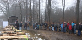 Holzversteigerung und Feiern wieder traditionell