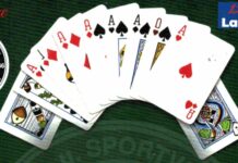 Am 31. Juli in Lardenbach Skat- und Mau-Mau spielen