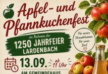 Apfel- und Pfannkuchen-Fest in Lardenbach